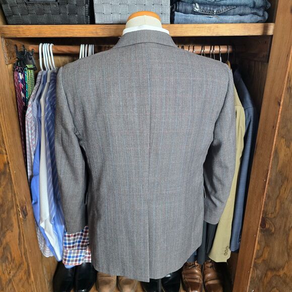 Hart Schaffner & Marx Raleighs Heritage Collection Blazer Gray 42R - Picture 2 of 12